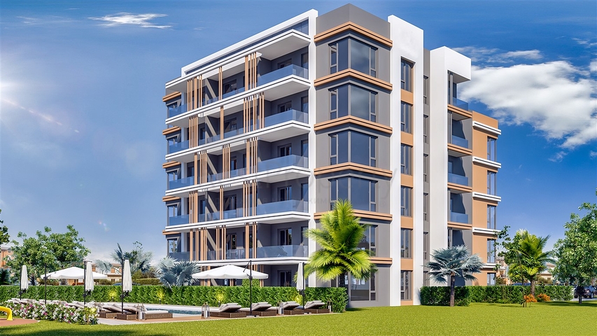 Investitionsprojekt im Wohnbezirk Altyntasch - Antalya 