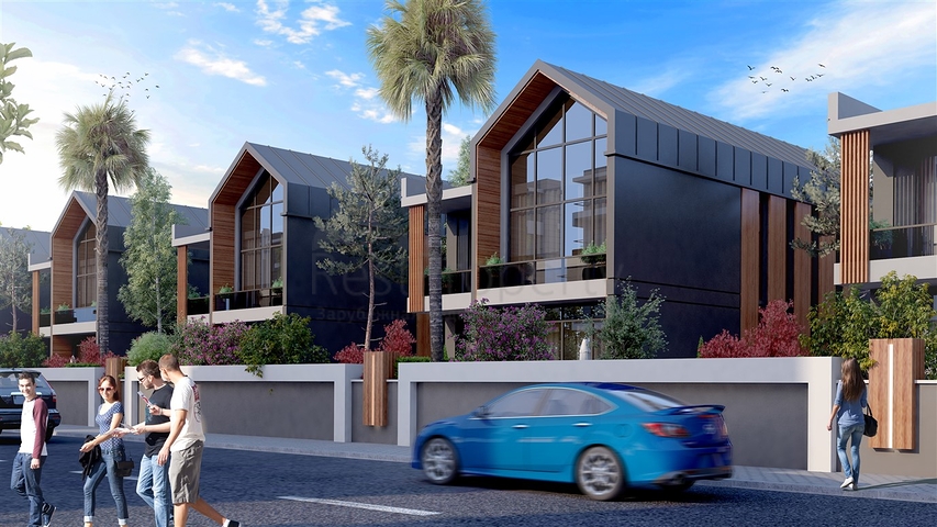 Komplex von 4+1-Villen im Stadtteil Deszemealty - Antalya