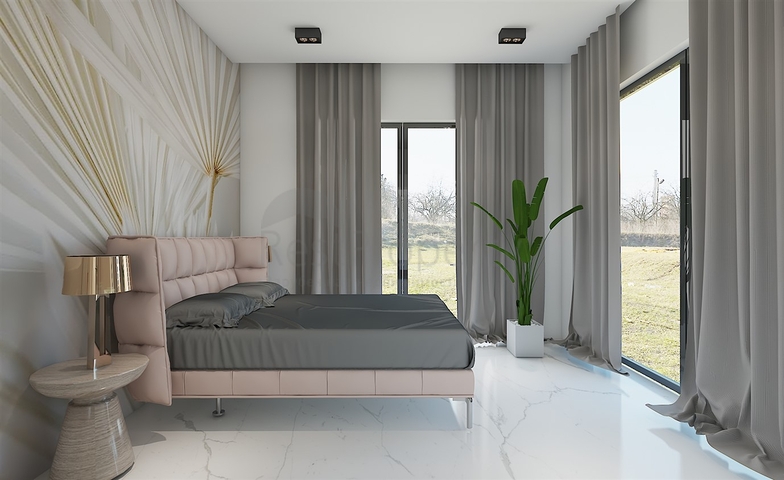 Komplex von 4+1-Villen im Stadtteil Deszemealty - Antalya