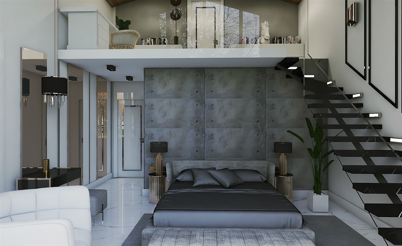 Komplex von 4+1-Villen im Stadtteil Deszemealty - Antalya