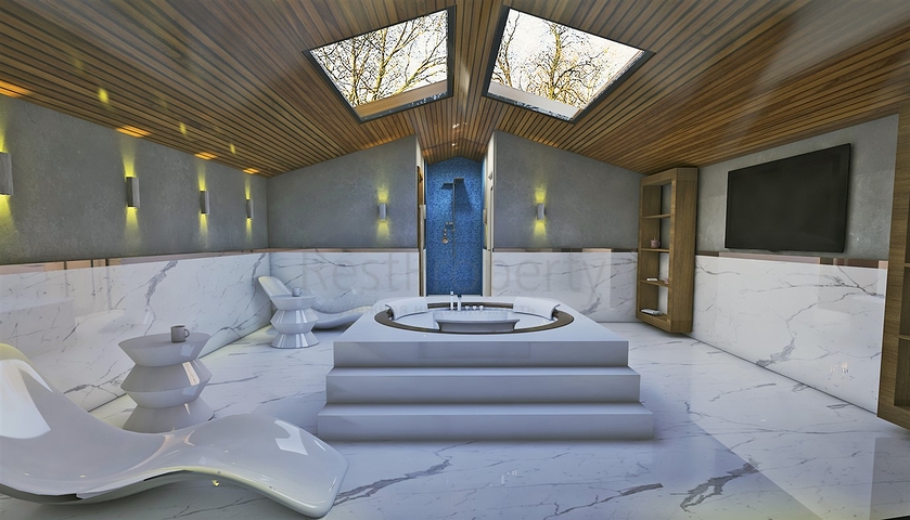 Komplex von 4+1-Villen im Stadtteil Deszemealty - Antalya