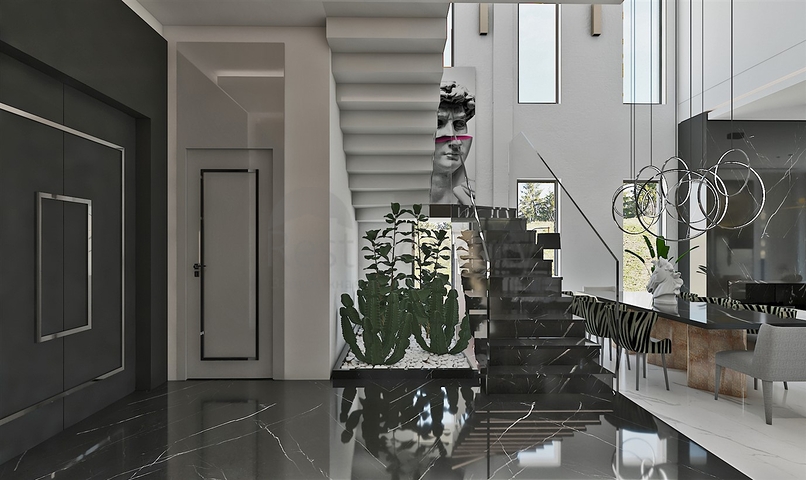 Komplex von 4+1-Villen im Stadtteil Deszemealty - Antalya