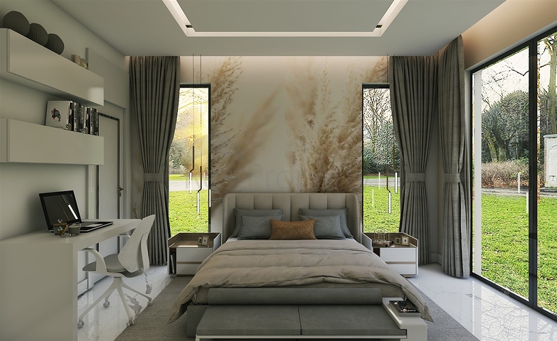 Komplex von 4+1-Villen im Stadtteil Deszemealty - Antalya