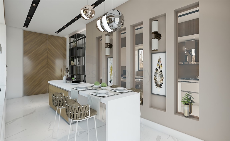 Komplex von 4+1-Villen im Stadtteil Deszemealty - Antalya