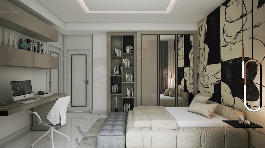 Komplex von 4+1-Villen im Stadtteil Deszemealty - Antalya