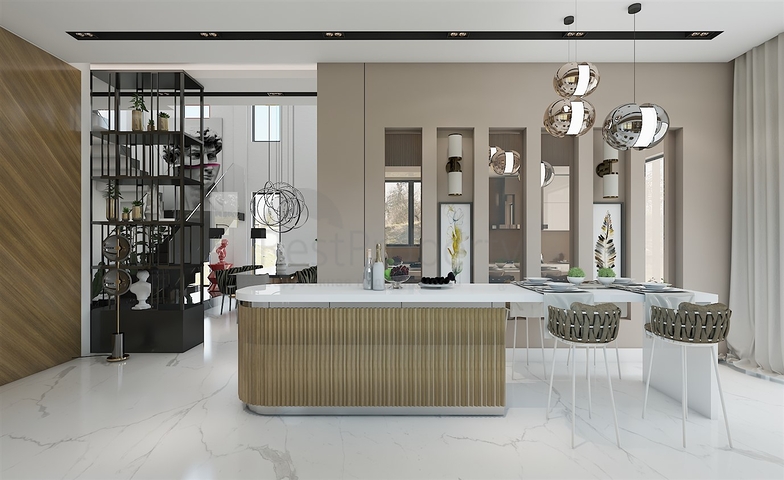 Komplex von 4+1-Villen im Stadtteil Deszemealty - Antalya