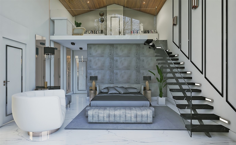 Komplex von 4+1-Villen im Stadtteil Deszemealty - Antalya