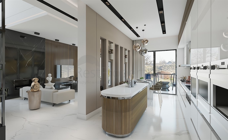 Komplex von 4+1-Villen im Stadtteil Deszemealty - Antalya