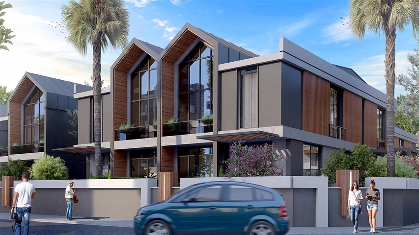 Komplex von 4+1-Villen im Stadtteil Deszemealty - Antalya