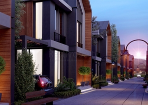 Komplex von 4+1-Villen im Stadtteil Deszemealty - Antalya