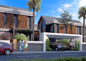 Komplex von 4+1-Villen im Stadtteil Deszemealty - Antalya