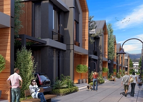 Komplex von 4+1-Villen im Stadtteil Deszemealty - Antalya