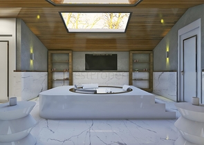 Komplex von 4+1-Villen im Stadtteil Deszemealty - Antalya