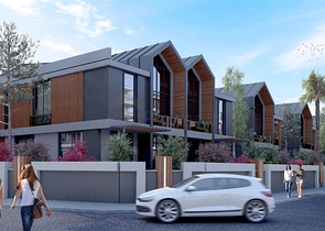 Komplex von 4+1-Villen im Stadtteil Deszemealty - Antalya