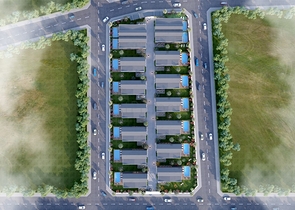 Komplex von 4+1-Villen im Stadtteil Deszemealty - Antalya