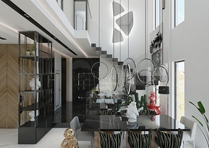 Komplex von 4+1-Villen im Stadtteil Deszemealty - Antalya