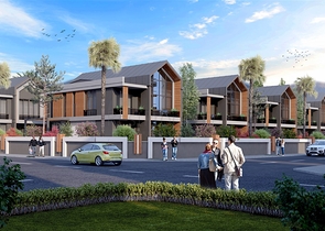 Komplex von 4+1-Villen im Stadtteil Deszemealty - Antalya