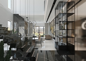 Komplex von 4+1-Villen im Stadtteil Deszemealty - Antalya