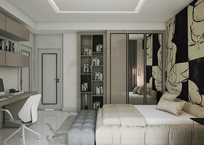 Komplex von 4+1-Villen im Stadtteil Deszemealty - Antalya