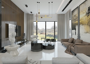 Komplex von 4+1-Villen im Stadtteil Deszemealty - Antalya