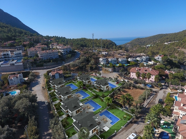 4+1-Villa in einer günstig gelegenen Gegend von Fethiye