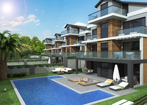 4+1-Villa in einer günstig gelegenen Gegend von Fethiye