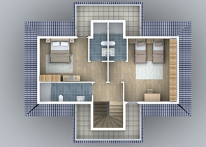 4+1-Villa in einer günstig gelegenen Gegend von Fethiye