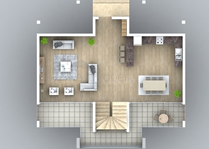 4+1-Villa in einer günstig gelegenen Gegend von Fethiye