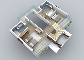 4+1-Villa in einer günstig gelegenen Gegend von Fethiye