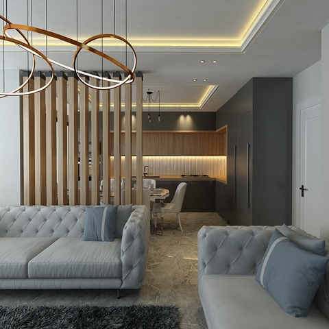 Villa mit 5+1 Grundriss in Fethiye 