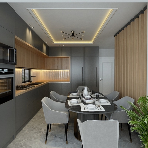 Villa mit 5+1 Grundriss in Fethiye 