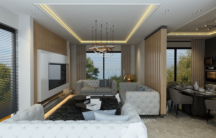 Villa mit 5+1 Grundriss in Fethiye 