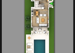 Villa mit 5+1 Grundriss in Fethiye 