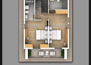 Villa mit 5+1 Grundriss in Fethiye 