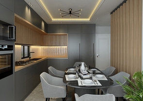 Villa mit 5+1 Grundriss in Fethiye 