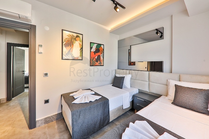 Villa mit 3+1 Grundrissen in Fethiye 