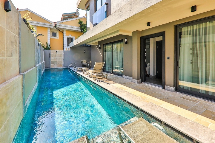 Villa mit 3+1 Grundrissen in Fethiye 