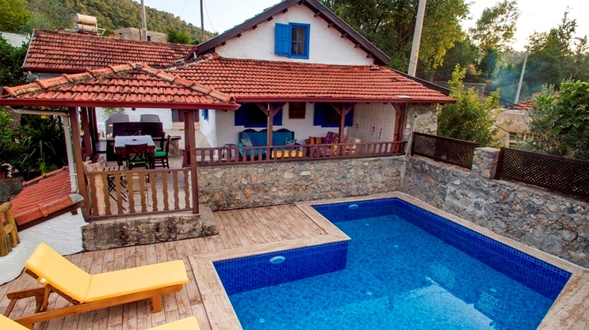 Villa mit 3+1 Grundrissen in Fethiye 