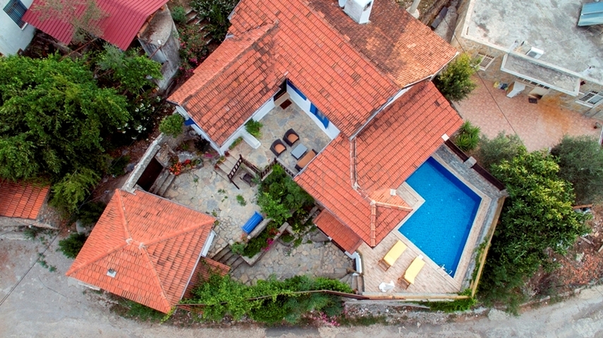 Villa mit 3+1 Grundrissen in Fethiye 