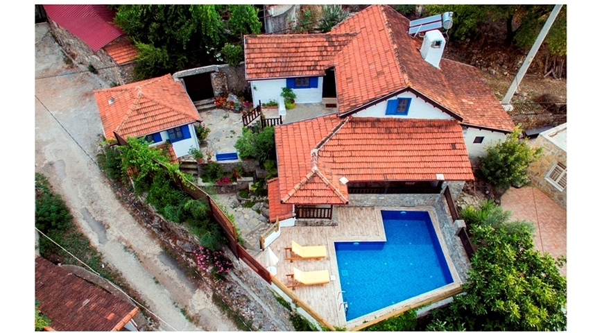 Villa mit 3+1 Grundrissen in Fethiye 