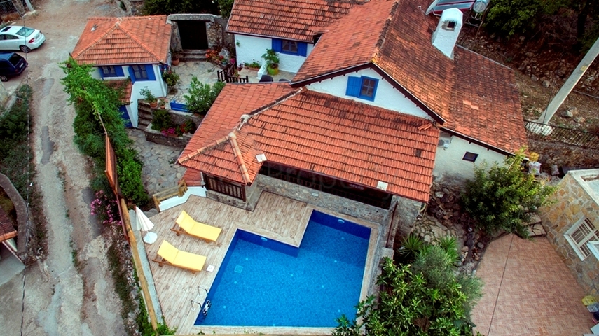 Villa mit 3+1 Grundrissen in Fethiye 