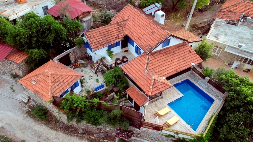 Villa mit 3+1 Grundrissen in Fethiye 