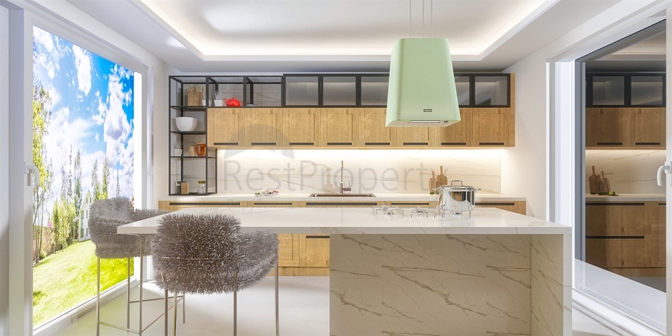 Gemütliche 4+1-Villa im Stadtteil Doshemealty - Antalya 