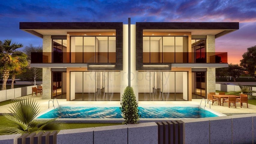 Gemütliche 4+1-Villa im Stadtteil Doshemealty - Antalya 