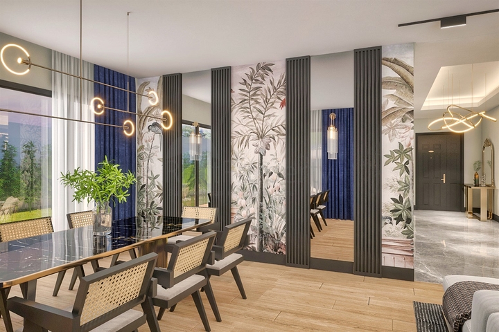 Gemütliche 4+1-Villa im Stadtteil Doshemealty - Antalya 