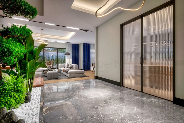 Gemütliche 4+1-Villa im Stadtteil Doshemealty - Antalya 