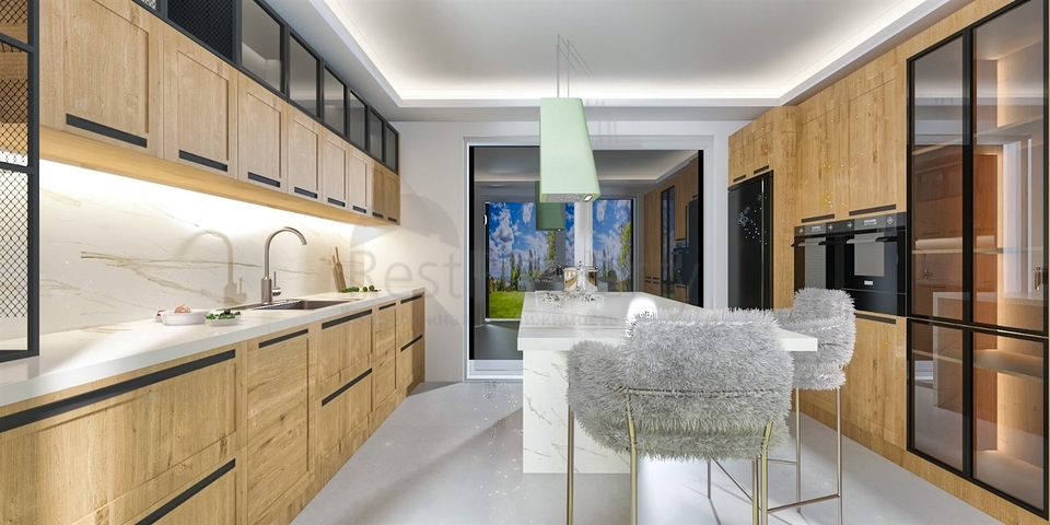 Gemütliche 4+1-Villa im Stadtteil Doshemealty - Antalya 