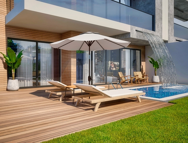 Gemütliche 4+1-Villa im Stadtteil Doshemealty - Antalya 