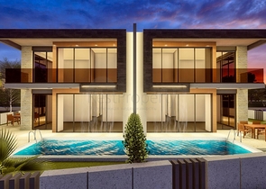 Gemütliche 4+1-Villa im Stadtteil Doshemealty - Antalya 