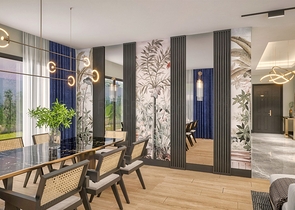 Gemütliche 4+1-Villa im Stadtteil Doshemealty - Antalya 